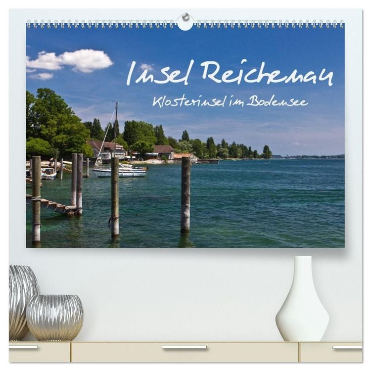 Produktbild: Insel Reichenau - Klosterinsel im Bodensee (hochwertiger Premium Wandkalender 2026 DIN A2 quer), Kunstdruck in Hochglanz