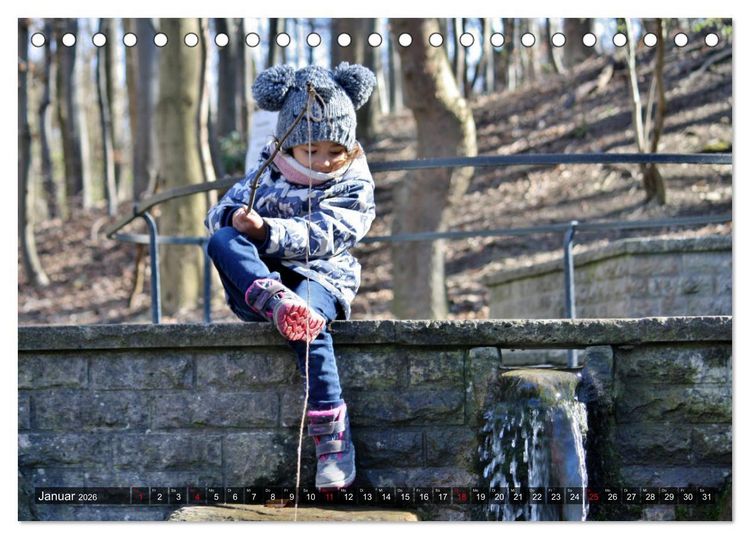 Produktbild: Kinder. Entdecker der Welt (Tischkalender 2026 DIN A5 quer), CALVENDO Monatskalender