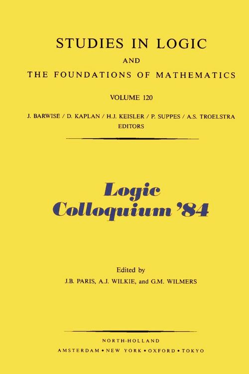Produktbild: Logic Colloquium '84