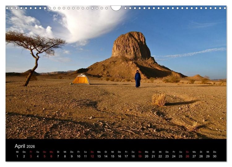 Produktbild: Sahara - S&uuml;dalgerien (Wandkalender 2026 DIN A3 quer), CALVENDO Monatskalender