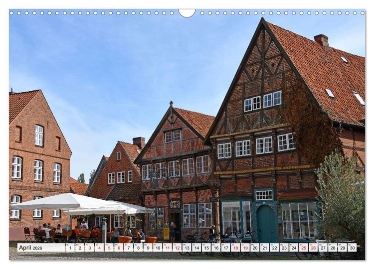 Produktbild: RATZEBURG und M&Ouml;LLN (Wandkalender 2026 DIN A3 quer), CALVENDO Monatskalender