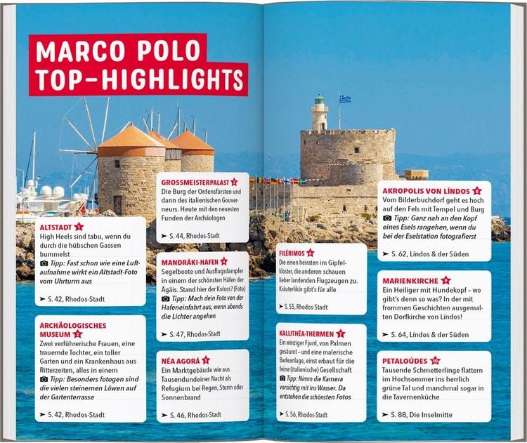 Produktbild: MARCO POLO Reisef&uuml;hrer Rhodos