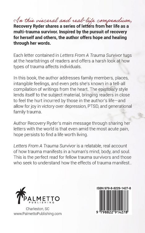 Produktbild: Letters from a Trauma Survivor