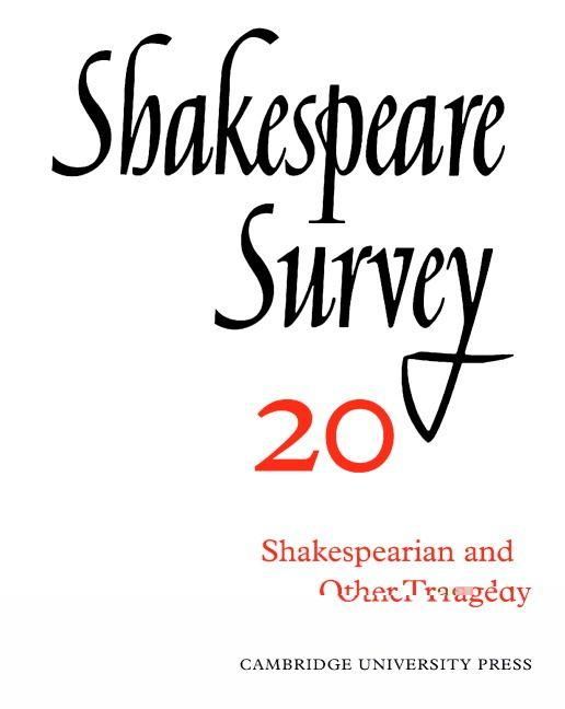 Produktbild: Shakespeare Survey