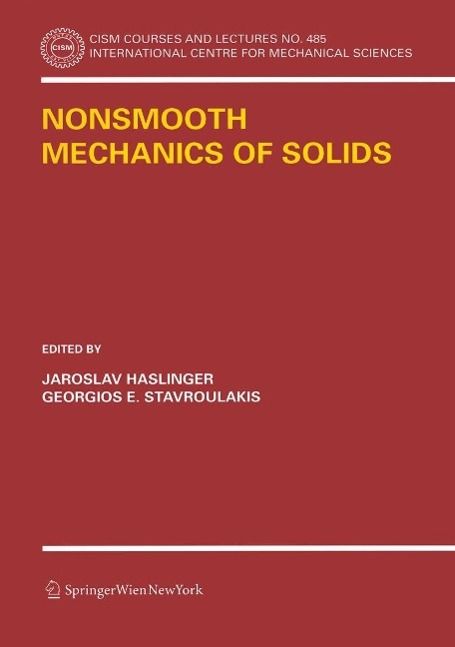 Produktbild: Nonsmooth Mechanics of Solids
