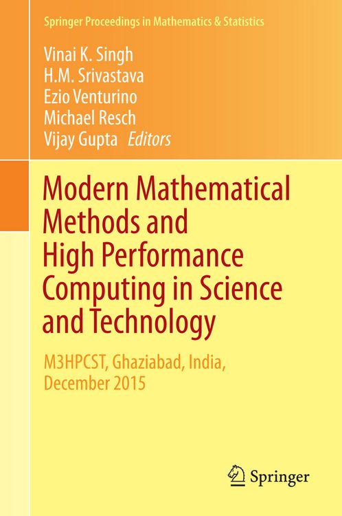 Produktbild: Modern Mathematical Methods and High Performance Computing in Science and Technology