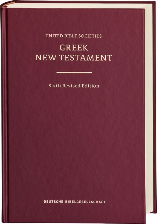 Produktbild: Greek New Testament GNT6. Gro&szlig;druckausgabe