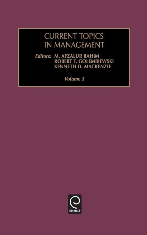 Produktbild: Current Topics in Management