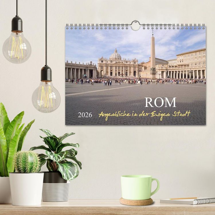 Produktbild: Rom, Augenblicke in der Ewigen Stadt (Wandkalender 2026 DIN A4 quer), CALVENDO Monatskalender