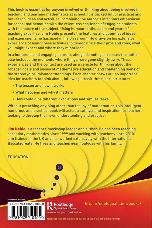 Produktbild: Mathematics Lessons to Look Forward To!
