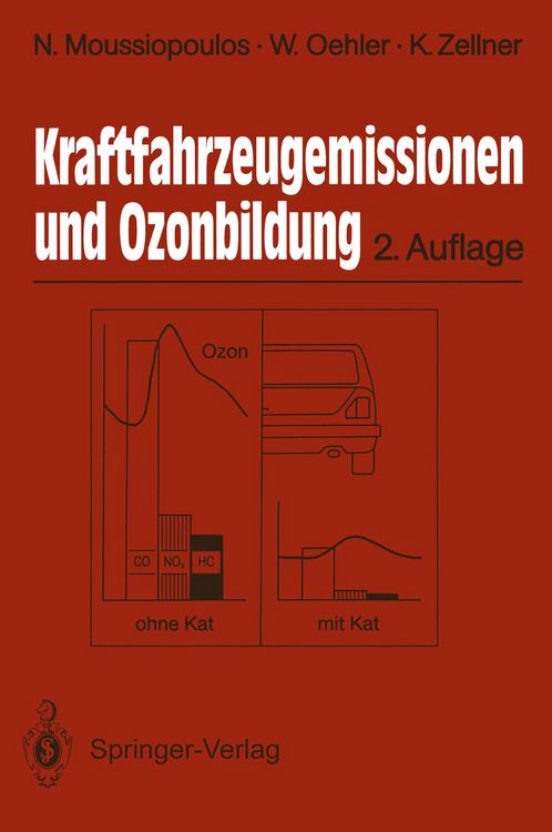 Produktbild: Kraftfahrzeugemissionen und Ozonbildung
