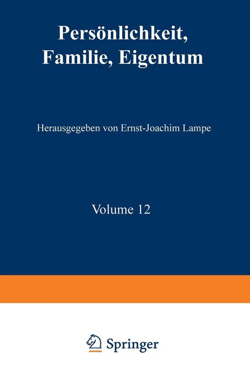 Produktbild: Pers&ouml;nlichkeit, Familie, Eigentum