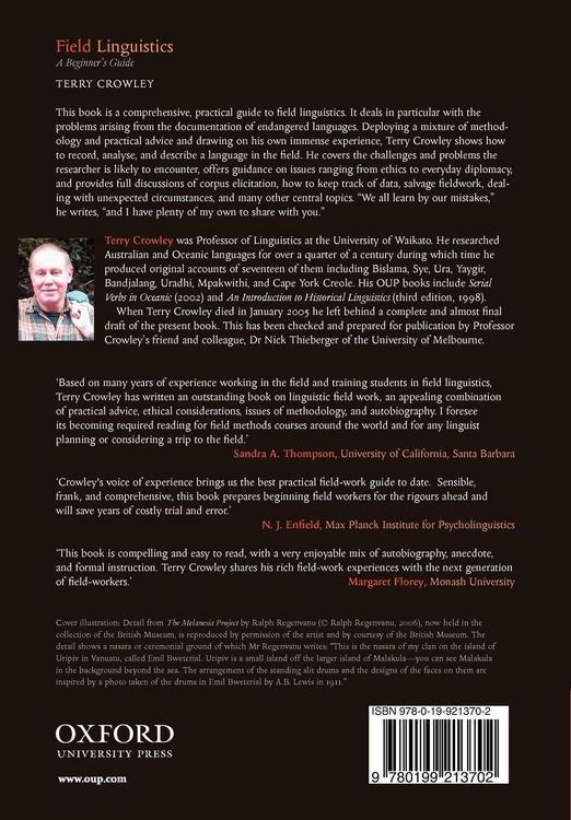 Produktbild: Field Linguistics