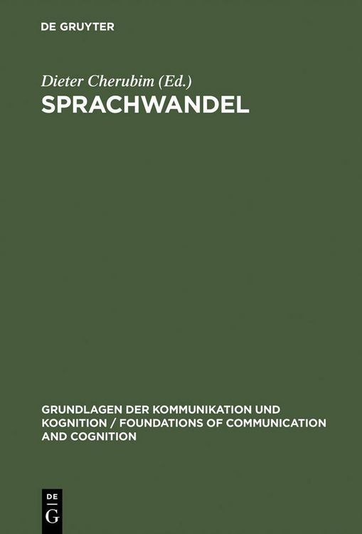Produktbild: Sprachwandel