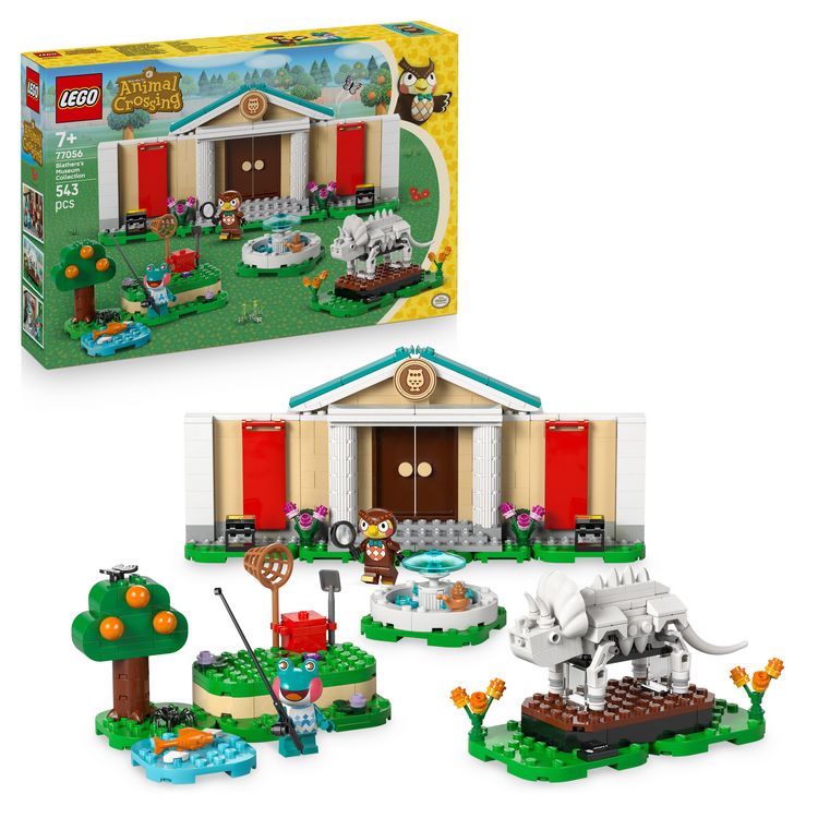Produktbild: LEGO® Animal Crossing™ Eugens Museumssammlung (77056); Bauset zum Sammeln für Kinder