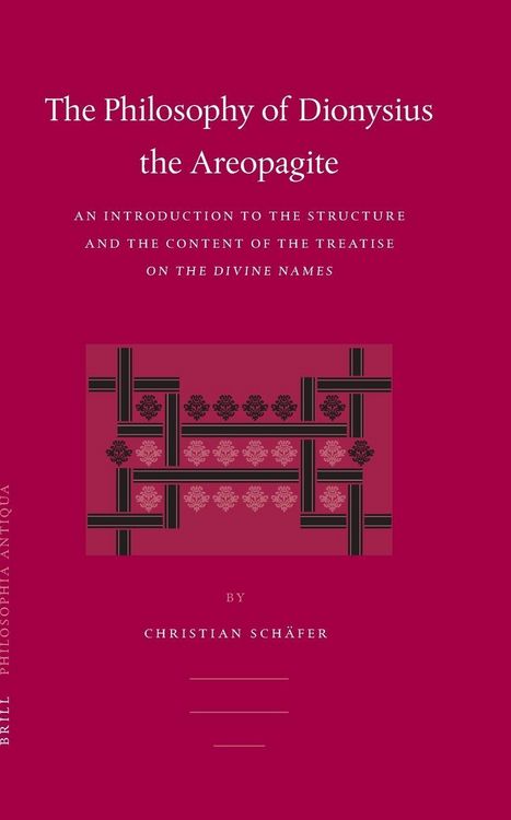 Produktbild: The Philosophy of Dionysius the Areopagite