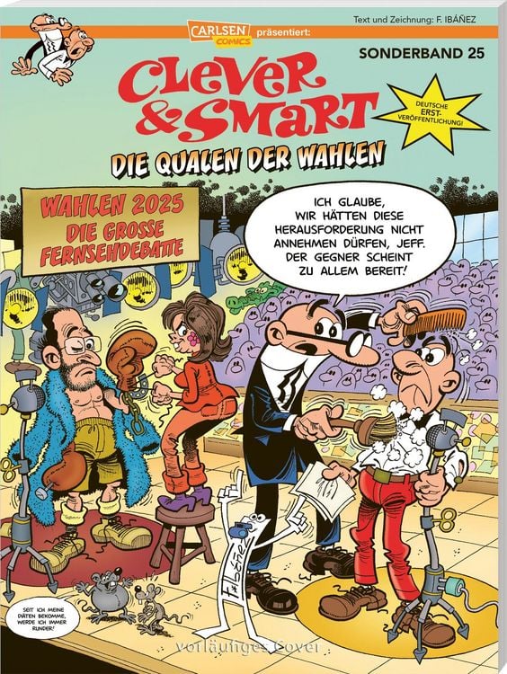 Bild vom Artikel Clever und Smart Sonderband 25: Die Qualen der Wahlen vom Autor Francisco Ibáñez