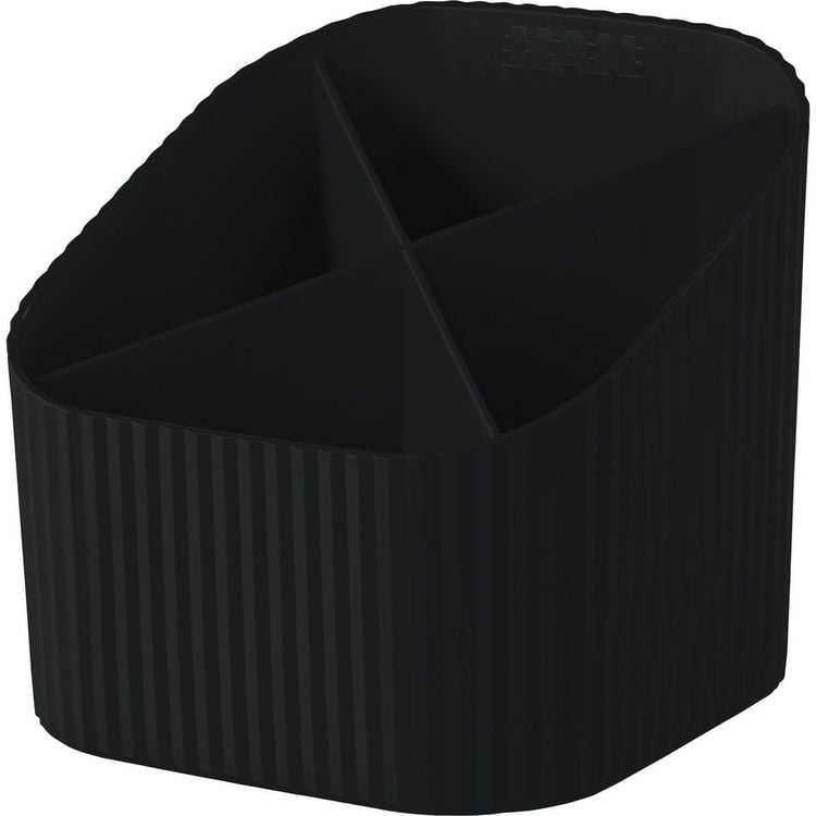 Produktbild: HAN Re-X-LOOP 17238-913 Stiftek&ouml;cher Schwarz Anzahl der F&auml;cher: 4