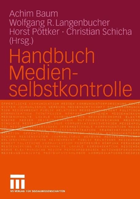 Produktbild: Handbuch Medienselbstkontrolle