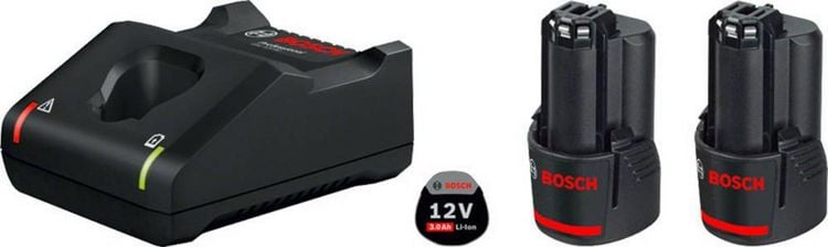 Produktbild: Bosch Professional 1600A019RD GAL 12V-40 + 2x GBA 12V 3.0Ah Werkzeug-Akku und Ladeger&auml;t 12 V 3 Ah Li-Ion
