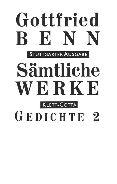 Produktbild: S&auml;mtliche Werke - Stuttgarter Ausgabe. Bd. 2 - Gedichte 2 (S&auml;mtliche Werke - Stuttgarter Ausgabe, Bd. 2)