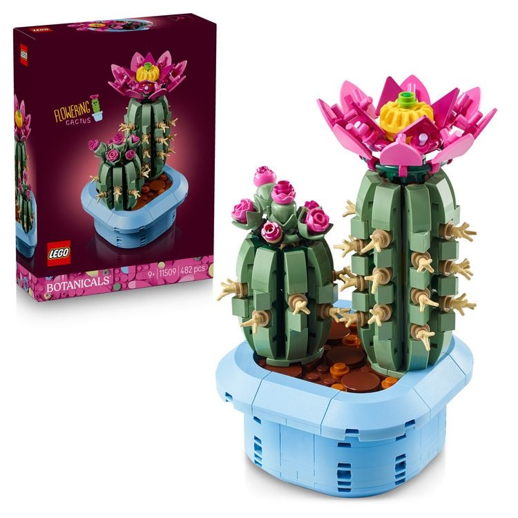 LEGO Botanicals 11509 Blhender Kaktus, Kunstblumen fr Mdchen ab 9 -  Jetzt Spielzeug bei bcher.de bestellen
