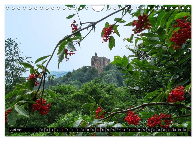 Produktbild: Unterwegs im Elsass (Wandkalender 2027 DIN A4 quer), CALVENDO Monatskalender