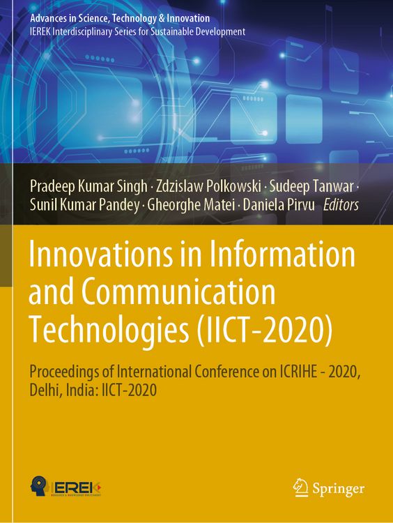 Produktbild: Innovations in Information and Communication Technologies (IICT-2020)