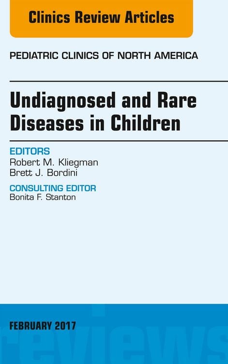 Produktbild: Undiagnosed and Rare Diseases in Children, An Issue of Pediatric Clinics of North America
