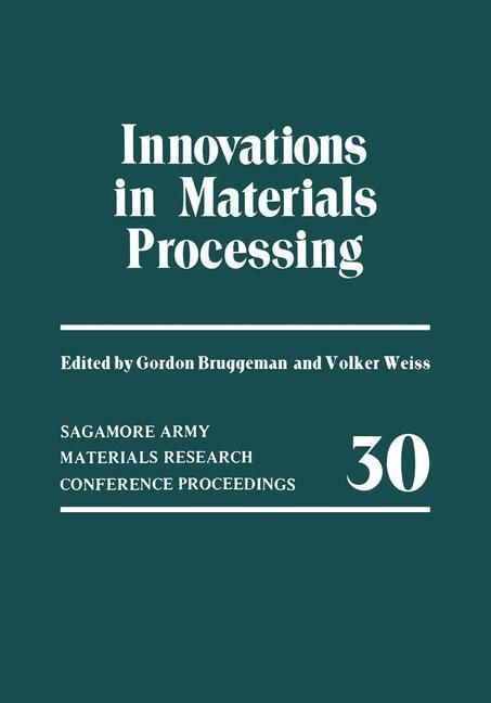 Produktbild: Innovations in Materials Processing