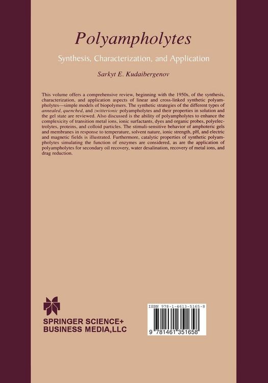 Produktbild: Polyampholytes