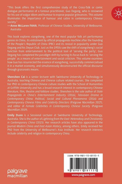 Produktbild: Xiangsheng and the Emergence of Guo Degang in Contemporary China