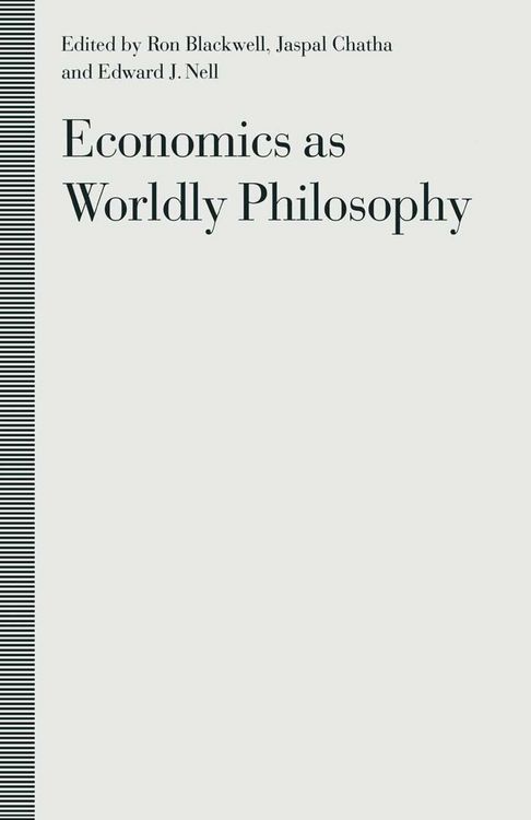 Produktbild: Economics as Worldly Philosophy