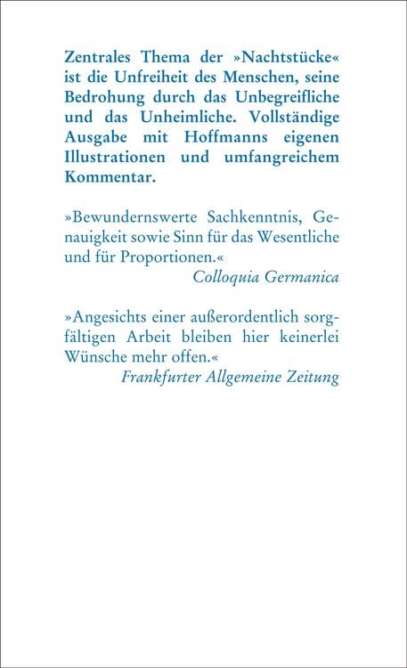 Produktbild: Nachtst&uuml;cke / Klein Zaches genannt Zinnober / Prinzessin Brambilla / Werke 1816-1820