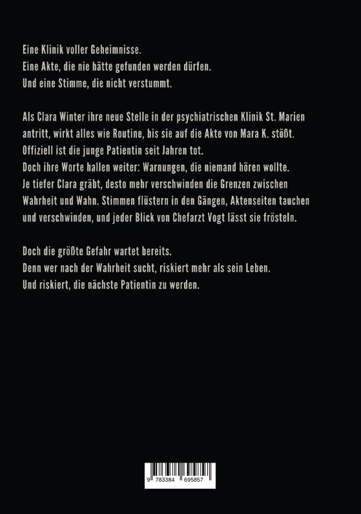 Produktbild: Die letzte Patientin