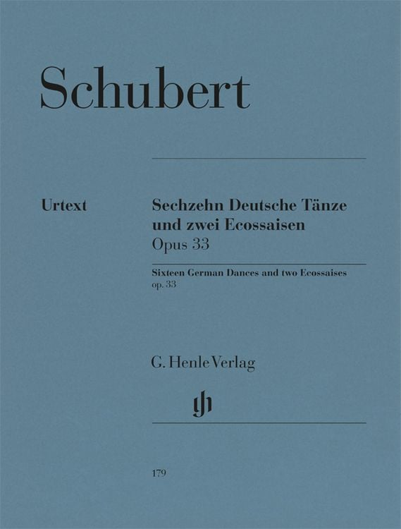 Produktbild: Franz Schubert - 16 Deutsche Tänze und 2 Ecossaisen op. 33 D 783
