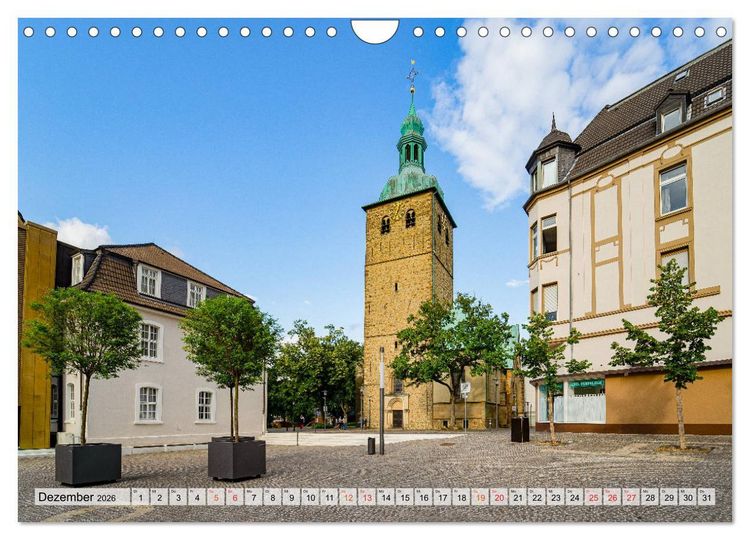 Produktbild: Recklinghausen Impressionen (Wandkalender 2026 DIN A4 quer), CALVENDO Monatskalender