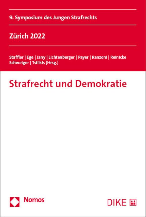 Produktbild: Strafrecht und Demokratie