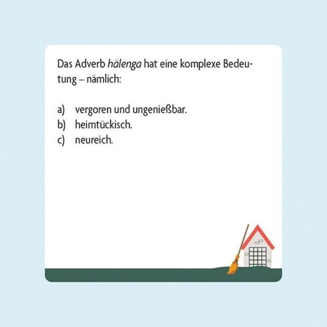 Produktbild: Heiligs Blechle! Schw&auml;bisches Dialekt-Quiz