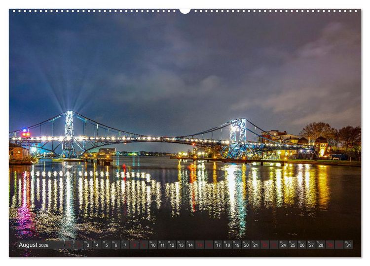 Produktbild: Wilhelmshaven - Bezaubernde Momente (hochwertiger Premium Wandkalender 2026 DIN A2 quer), Kunstdruck in Hochglanz