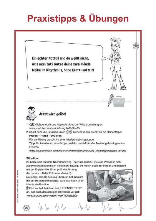Produktbild: Erste Hilfe macht Schule