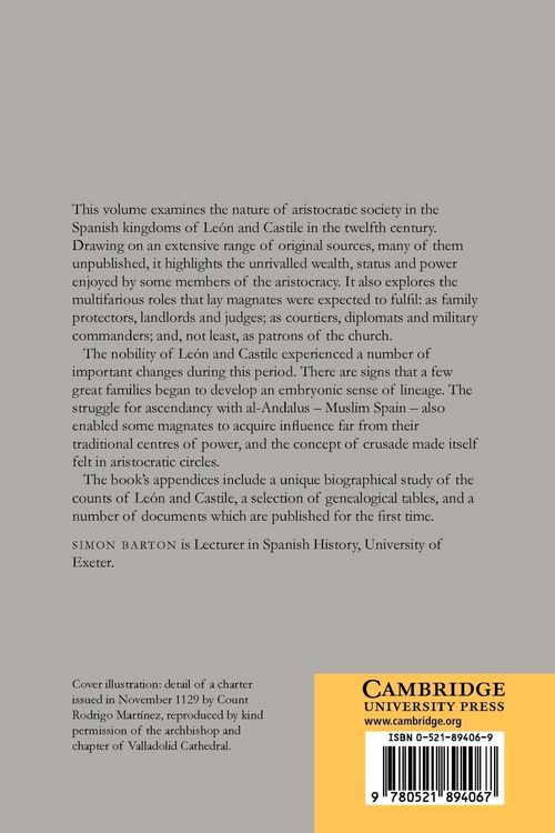 Produktbild: The Aristocracy in Twelfth-Century Le N and Castile