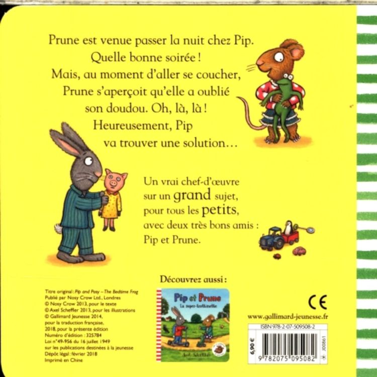Produktbild: Pip et Prune - J'ai oubli&eacute; mon doudou!