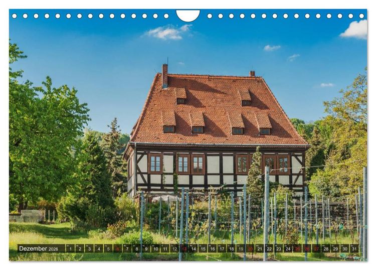 Produktbild: Ein Wochenende in Radebeul (Wandkalender 2026 DIN A4 quer), CALVENDO Monatskalender