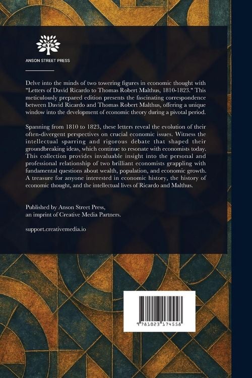 Produktbild: Letters of David Ricardo