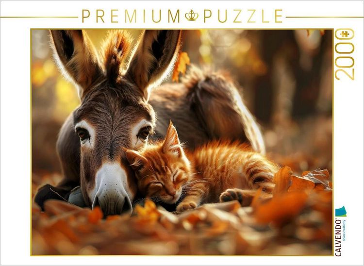 Produktbild: CALVENDO Puzzle Ein Motiv aus dem Kalender "Wenn Vertrauen siegt" | 2000 Teile Lege-Gr&ouml;&szlig;e 90x67cm Foto-Puzzle f&uuml;r gl&uuml;ckliche Stunden