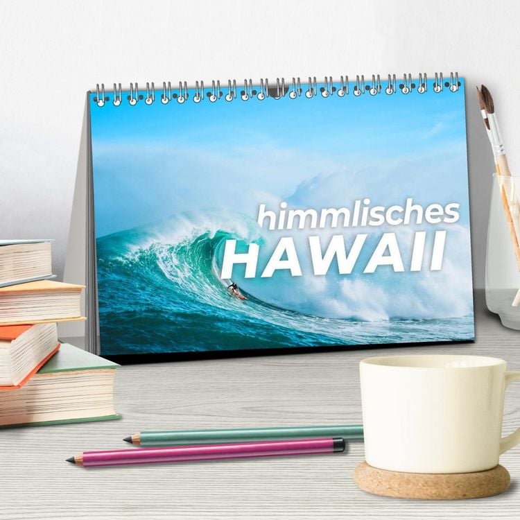 Produktbild: Himmlisches Hawaii (Tischkalender 2027 DIN A5 quer), CALVENDO Monatskalender