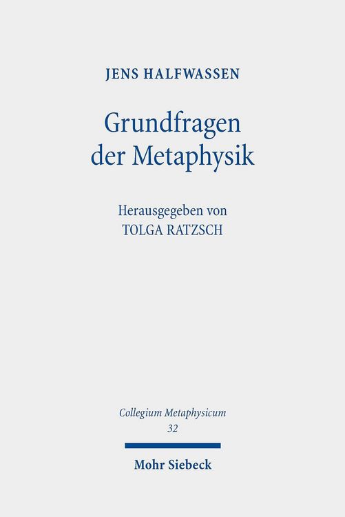 Produktbild: Grundfragen der Metaphysik
