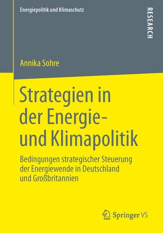 Produktbild: Strategien in der Energie- und Klimapolitik