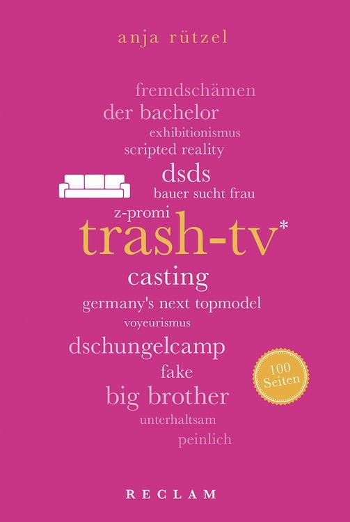 Bild vom Artikel Trash-TV. 100 Seiten vom Autor Anja Rützel